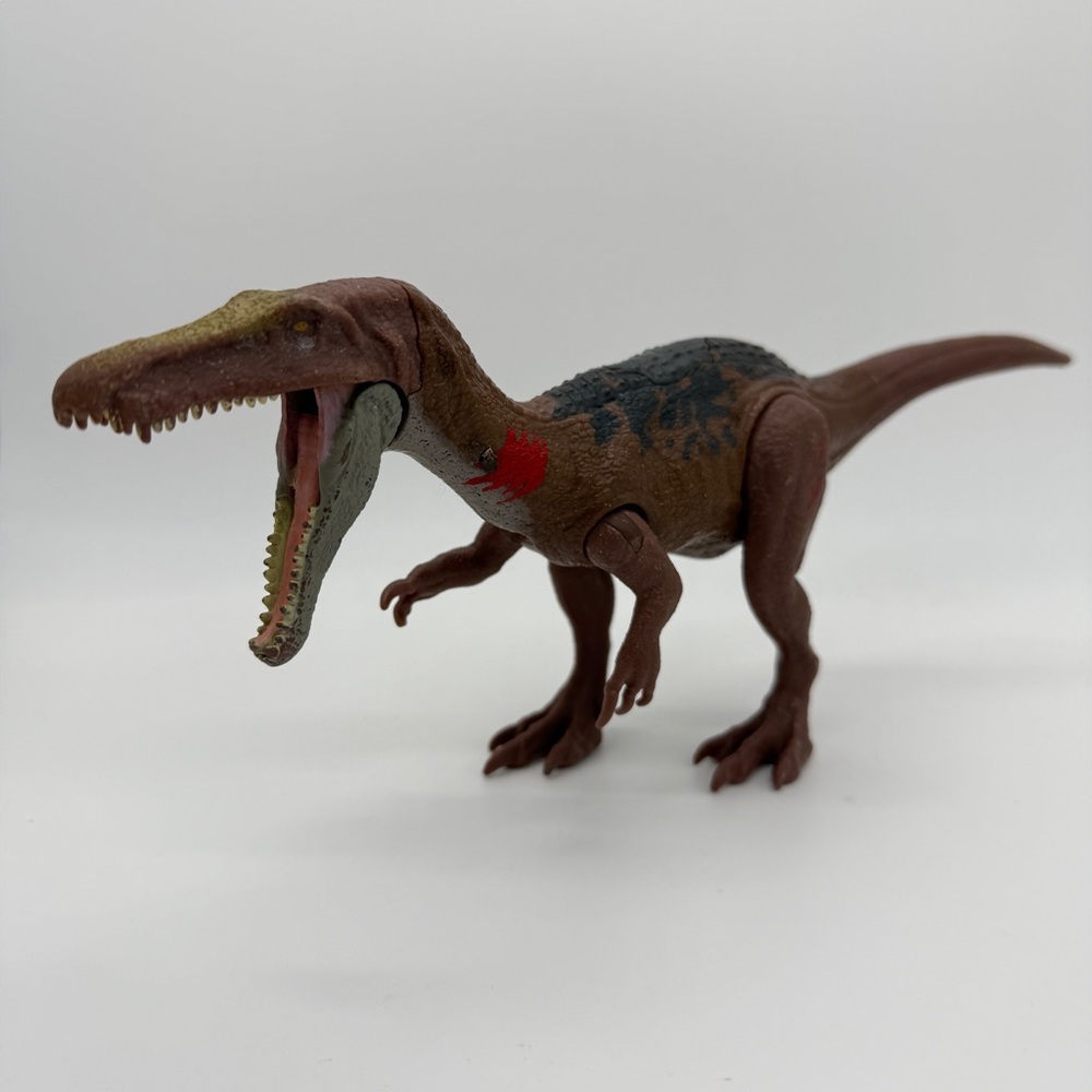 Jurassic World Ultimate Baryonyx Breakout Battle Damage Mattel 2017